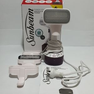 sunbeam garment steamer handheld